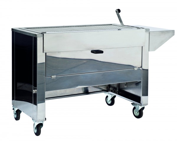 Grillstation Holzkohle 120 x 60 cm